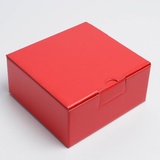 Коробка сборная "Красная" 15*15*7 см. 7303284