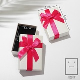 Коробочка подарочная под набор "Малина", 5*8, цвет бело-розовый   9705724