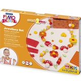 Fimo Kids create&play Набор для создания украшений Цветы,  4 блока по 42 гр., + комплект дополнений