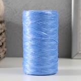 Пряжа "Для вязания мочалок" 100% полипропилен 300м/75±10 гр в форме цилиндра (ультрамарин) 9177475