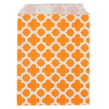 Бумажные пакеты для выпечки Арабески оранжевые, 10 шт. DA040208