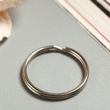Основа для брелка кольцо металл серебро 2,5*2,5 см. 2583723
