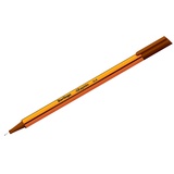Ручка капиллярная Berlingo "Rapido" коричневая, 0,4мм, трехгранная CK_40104