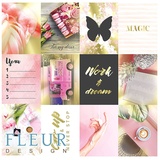 Fleur design Набор карточек "Pretty pink" 7,5*10 см FD1116801
