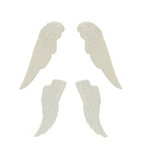 SCB Набор ангельских крыльев из металла. Белые