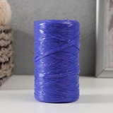 Пряжа "Для вязания мочалок" 100% полипропилен 300м/75±10 гр в форме цилиндра (чернила) 9177477