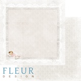Fleur design Бумага для скрапбукинга 30*30 см, 190г/м2 "Моя девочка" FD1004002