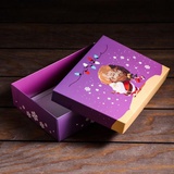 Подарочная коробка сборная "Новогодний волшебник", 21*15*5,7 см. 7119679