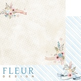 Fleur design Бумага для скрапбукинга 30,5*30,5 см, 190г/м2 "Красота" FD1007310