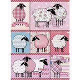 Craft Premier Рисовая бумага для декупажа "счастливая овечка", А4, 25 гр/м. CP07244-1