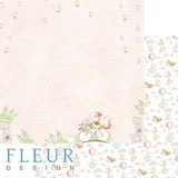 Fleur design Бумага для скрапбукинга 30,5*30,5 см, 190г/м2 "Я расту" FD1007309
