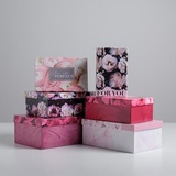 Коробка подарочная "Цветочный" 24*15,5*9,5 см. 5292699-3