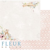 Fleur design Бумага для скрапбукинга 30,5*30,5 см, 190г/м2 "Любовь" FD1007301