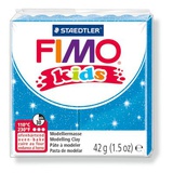 Fimo Kids Полимерная глина для детей, 42 гр., цвет: Блестящий синий