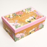 Коробка подарочная "Flower", 21.5*13.5*8.5 см. 7153036-4