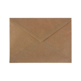 Крафт-конверт с липким слоем, 16,2*22,9 см, 90 г/м2. 1257595