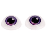 Глаза кукольные 1 пара, 15,2*20,6 мм. фиолетовый 7337992