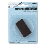 Mr.Painter Магниты квадратные 25,4*25,4 мм 4 шт