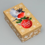 Коробка подарочная "С Новым годом!" 19*12*7,5 см 9814643-10