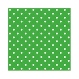 Салфетка для декупажа 33*33 см. Dots intense green SDL066018