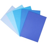 ArtSpace Фоамиран А4, 5 л, 5 цв, 2 мм, оттенки синего Фа4_37746