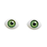 Глаза 7 мм, 1 пара. Цв зеленый. 2794100