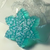 Форма для мыла Морозная снежинка