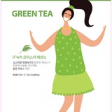 Тканевая маска для лица Young Mediface (зеленый чай)