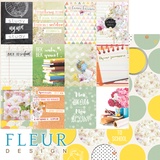 Fleur design Бумага для скрапбукинга 30*30 см, 190г/м2 "Одноклассники" FD1006211