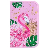 Пенал "Розовый фламинго" 1 секция 11,5*19 см, лам.карт. 4235218