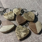 Изделие ручной работы брелок сердечко