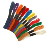 Набор ниток мулине №2, 12 шт, 8 м. Разноцветный 1595287