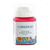 Decola Краска акриловая глянцевая, 50 мл. Фуксия