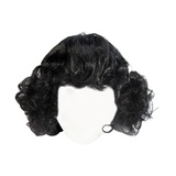 Волосы для кукол 10-11 см, Черные QS-4 7709503