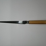 Скульптурный нож, с длинным лезвием, ручка деревянная SFT010