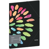 Папка для тетрадей на резинке Berlingo "Aqua" А5+, 600мкм, с рисунком FB5_A5011