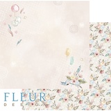 Fleur design Бумага для скрапбукинга 30,5*30,5 см, 190г/м2 "Радость" FD1007302