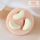 Молд силикон "Долька мандаринки" 2,9х1,6х1,2 см 9918496