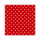 Салфетка для декупажа 33*33 см. Dots red SDL066023