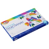 Пластилин Гамма "Классический", 18 цветов, 360г, со стеком, картон. упаковка 281035