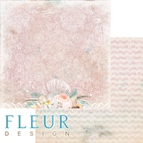 Fleur design Бумага для скрапбукинга 30*30 см, 190г/м2 "Мерцания дня" FD1005407