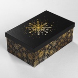Коробка подарочная "Золото" 22*14*9 см 4413751-4