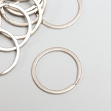 Основа для брелка кольцо металлическое плоское 3 см 1 шт