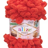Пряжа Alize Puffy 100% полиэстер 100 гр 9.2м 767 коралл