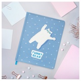 Дневник 1-11 кл. 48л. (твердый) MESHU "Funny bear", иск. кожа, MS_49366