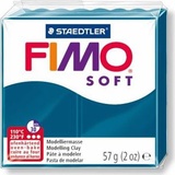 Fimo Soft Полимерная глина, 56 гр., цвет: синий калипсо