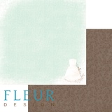 Fleur design Бумага для скрапбукинга 30*30 см, 190г/м2 "Невеста" FD1003707