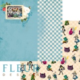 Fleur design Бумага для скрапбукинга 30*30 см, 190г/м2 "Игра" FD1005204