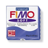 Fimo Soft Полимерная глина, 56 гр., цвет: блестящий синий