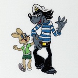 Klart Набор для вышивания Союзмультфильм "Ну погоди!" 16*19 см CMF8-570